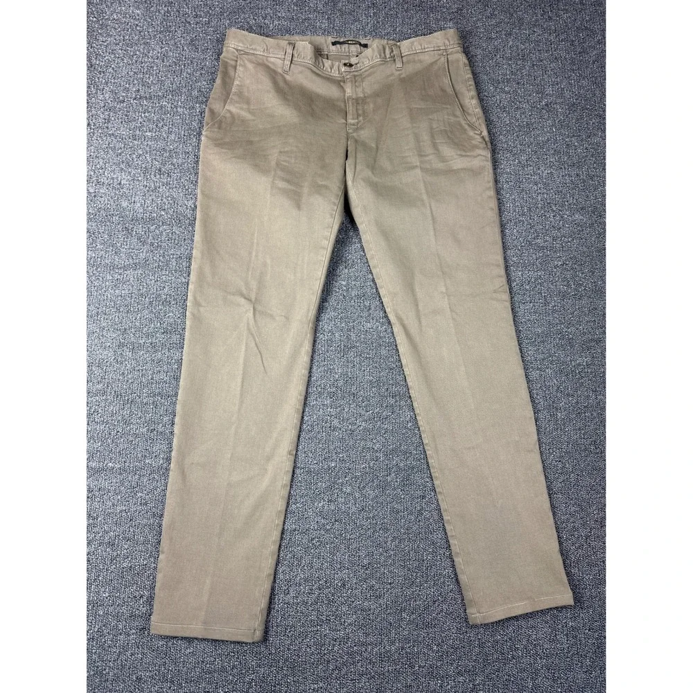 Alberto ROB Coloured Denim Slim Fit Pants Tan Khaki‎ Luxury T400 6287 1582 33x32